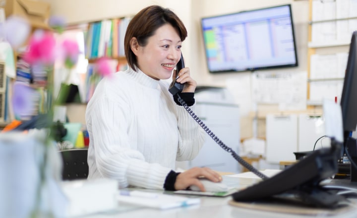 お客様へのご連絡